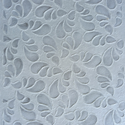 Mulberry paper embossed design - horn, size 55 x 80 CM