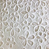 Mulberry paper embossed design - Flowers, size 55 x 80 CM