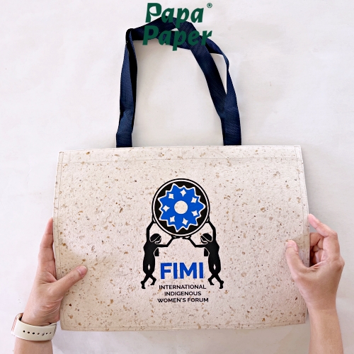 Bag size 30x40cm for Foro Internacional de Mujeres Indígenas (FIMI)