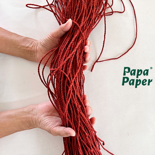 Paper rope - Red